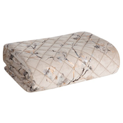 Baršunasti prekrivač 170x210 prošiven metodom vrućeg prešanja s tiskom na foliju BLINK 5