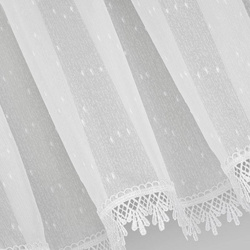 Gotova zavjesa dagma-2 (2) 400x65 cm 400x35 cm bijela boja