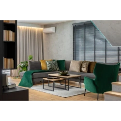 Prekrivač za krevet 170x210 prošiven metodom vrućeg prešanja u geometrijskom uzorku Sofia 