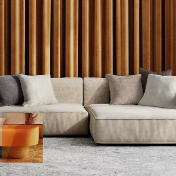 Jastučnica 45x45 cm od šenil tkanine - VANI