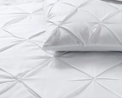 Pamučna bijela posteljina za apartmane 140x220 Salvador