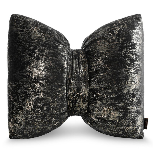 Jastuk u obliku mašne 45x55 cm od baršuna sa sjajnim uzorkom 