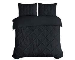 Pamučna crna posteljina 140x220 Salvador
