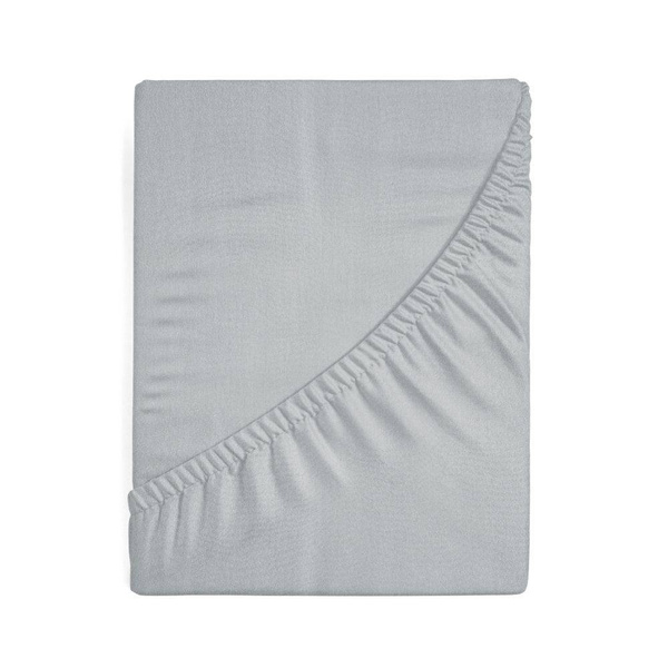 Obična pamučna plahta s gumicom 90x200 vis.25 cm gramature 140 g/m2 Jersey