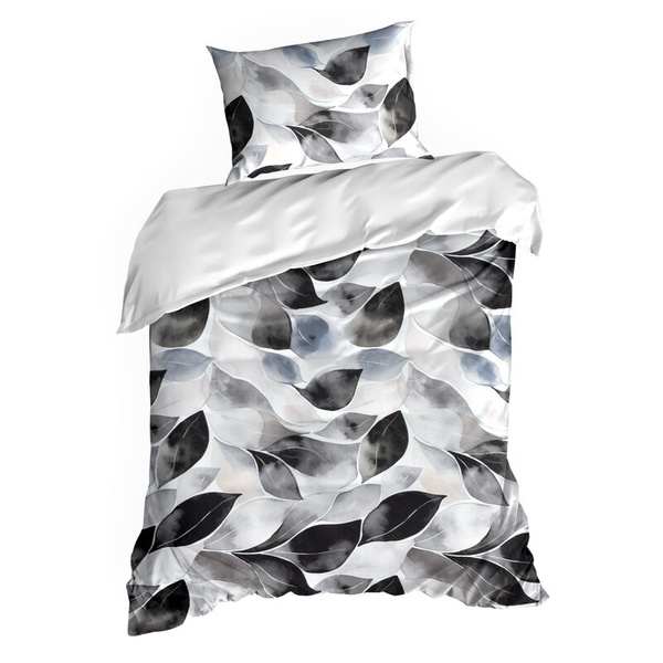 Posteljina 160x200 cm od pamučnog satena s cvjetnim uzorkom SPRING