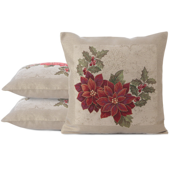 Tapiserijska jastučnica 45x45 cm pamučna s božićnim motivom GOB