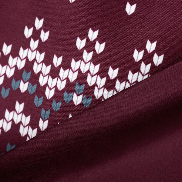 Set božićne posteljine 160x200 od mikrovlakana, ukrašen božićnim printom