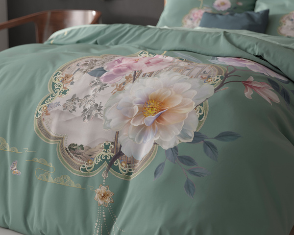 Set posteljine 140x200/220 od mikrovlakana sa čistim printom, nije potrebno glačanje