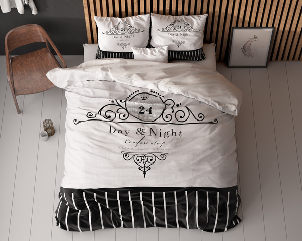 Set posteljine 240x200/220 od mikrovlakana sa čistim printom, nije potrebno glačanje