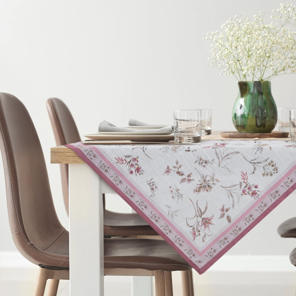 Salveta, stolnjak 85x85 ukrašen printom cvijeća SUMMER 6