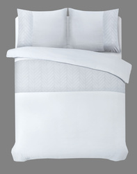 Set posteljine 240x220 od mikrovlakana s nježnim konkavnim uzorkom Embossed