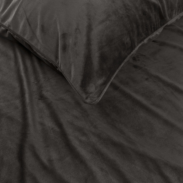 Baršunasta posteljina 140x220, mekana i topla Velvet Piping