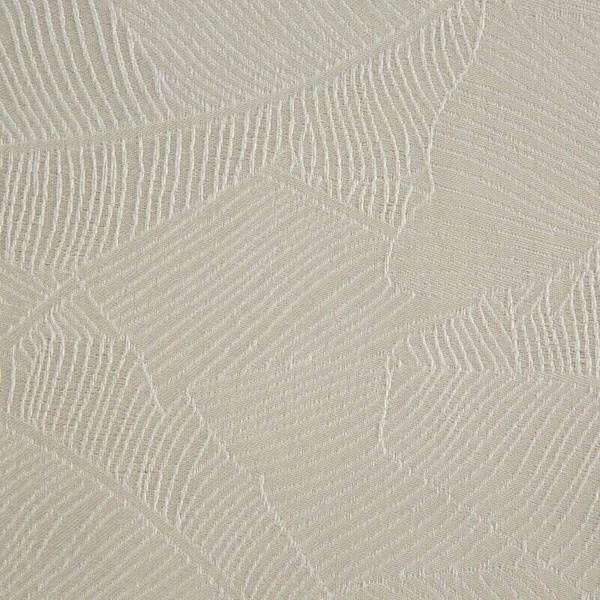 Krem stolnjak 140x260 sa jacquard uzorkom listova banane Isla