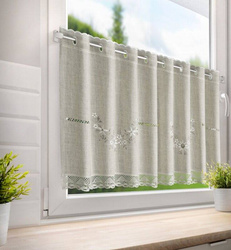 Zavjesa VERONICA na traci 150x60 cm bez