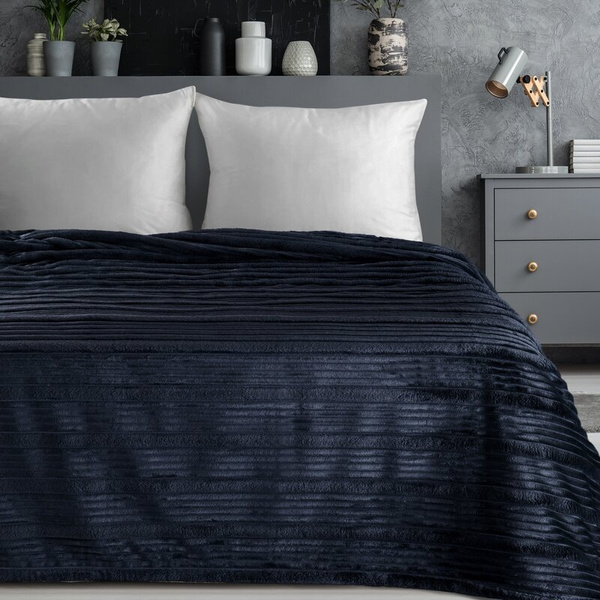 Flano deka 220x200 cm s 3D uzorkom NINA 