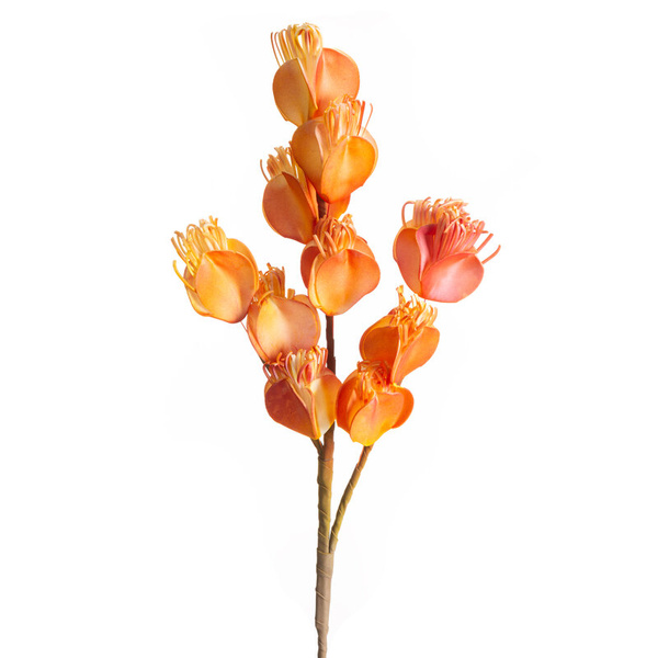 Ukrasni cvijet od foamiran pjene FLORE 754 92 CM POMARAŃCZOWY