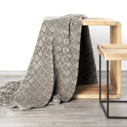 Deka bež 200x220 mekana i ugodna na dodir s 3D efektom DESIGN 91