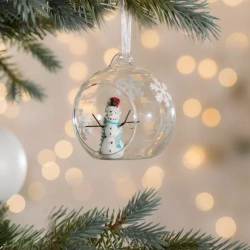 Staklena kugla za božićno drvce ∅ 8cm