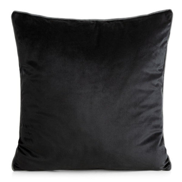 Jastučnica 60x60 od baršuna s nježnim sjajem i ukrasnim rubom Gaja