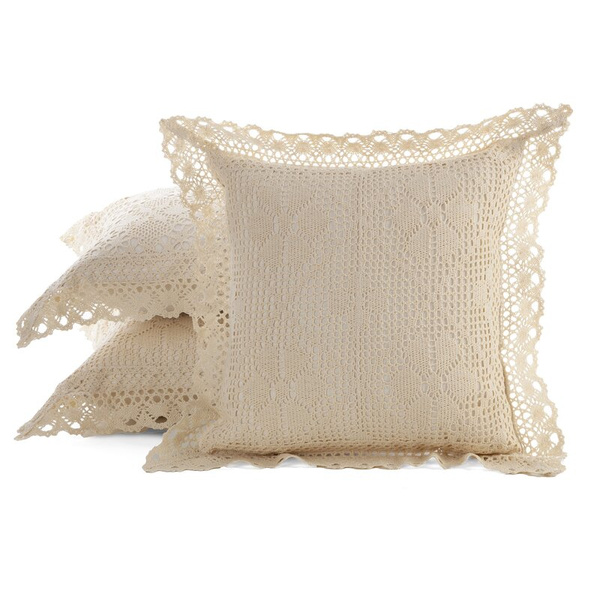 Jastučnica s ažurnim uzorkom 40x40 cm, boho stil MIRELLA