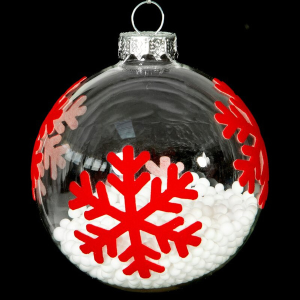 Staklena kugla za božićno drvce ∅ 8cm