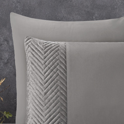 Luksuzna posteljina s baršunastim ukrasom 200x200/220 Velvet Crossline