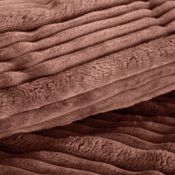 Flano deka 150x200 cm s 3D uzorkom NINA 