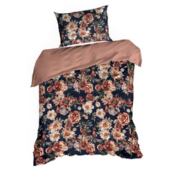 Posteljina 140x200 cm od pamučnog satena s cvjetnim uzorkom SPRING