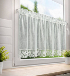 Zavjesa DORIS na traci 150x60 cm krem