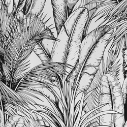 Zavjesa za zamračivanje s botaničkim motivom 140x250 Nerina