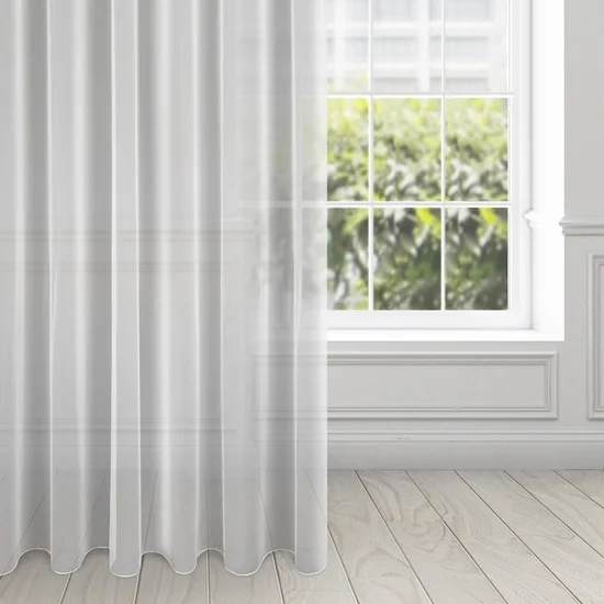 Zavjesa od lagane i sjajne tkanine 135x250 cm bijela boja Esel