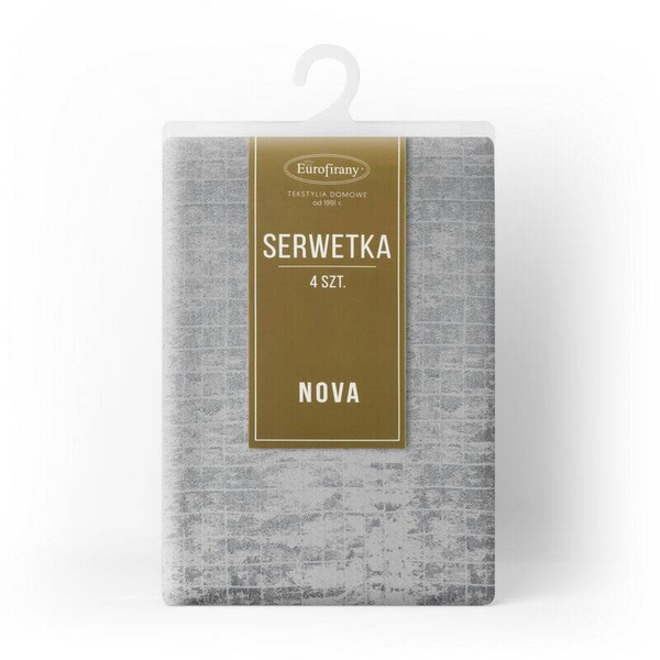 Set od 4 žakard podloške s nježnim izlizanim uzorkom , 30x40 Alina