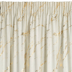 Gotova zavjesa 140x270 od baršuna ukrašena sjajnim mramorom Molly