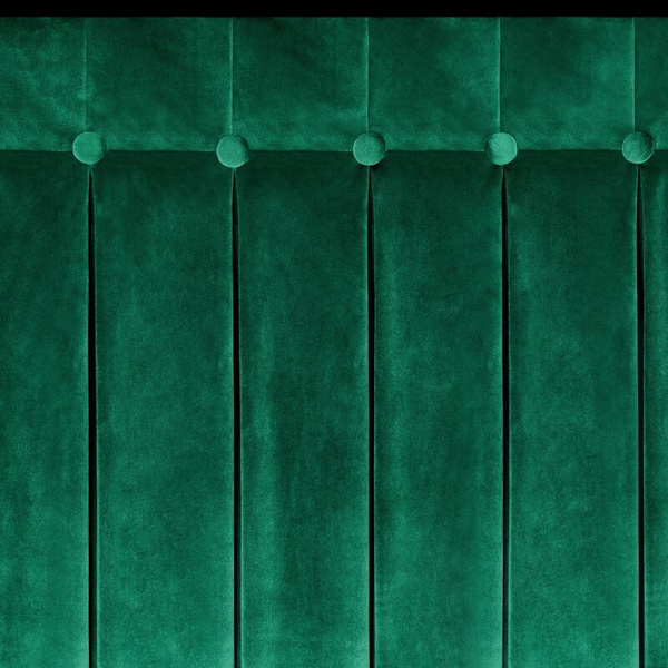 Baršunasta zavjesa ukrašena dubokim naborima i gumbima 85x250 cm (dimenzije zavjese dane nakon sklapanja) zavjesa s tregerima - ALITA