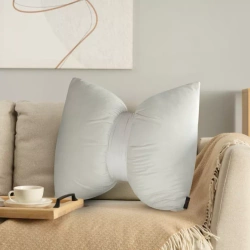 Dekorativni jastuk 45x55 cm od baršuna u obliku mašne