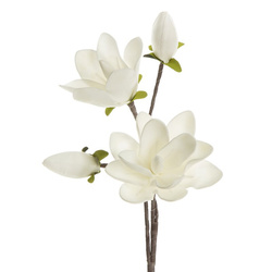 Ukrasni cvijet MAGNOLIJA od foamiran pjene FLORE 667 FI 17 X 59 CM CIEMNOTURKUSOWY