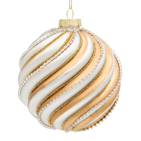 Staklena kugla za božićno drvce ∅ 10cm