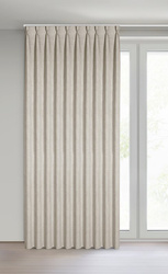 Zavjesa s lanenim tkanjem s melange efektom, 125x270 cm FLEX 1:1,5 - Jula