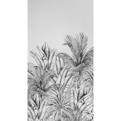 Zavjesa za zamračivanje s botaničkim motivom 140x250 Nerina