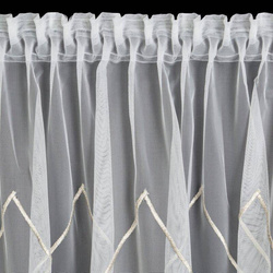 Gotova zavjesa dek 350x140 cm krem boje