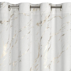Gotova zavjesa 140x250 od baršuna ukrašena sjajnim mramorom Molly