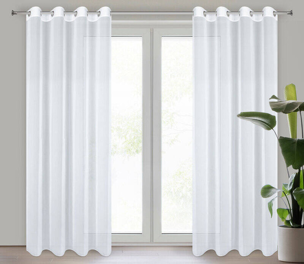 Zavjesa 135x270 od laganog šifona nježnog sjaja Arleta