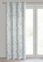 Gotova zavjesa za zamračivanje 140x250 ukrašena mramornim tiskom Sancy 