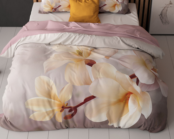 Set posteljine 200x200/220 od mikrovlakana sa čistim printom, nije potrebno glačanje