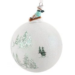 Staklena kugla za božićno drvce ∅ 10cm