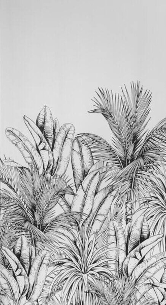 Zavjesa za zamračivanje s botaničkim motivom 140x250 Nerina