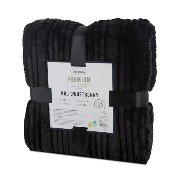 Flano deka 150x200 cm s 3D uzorkom NINA