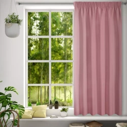 Gotova zavjesa od glatke tkanine 140x175 Rita