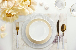 Set od 4 dvostrana podmetača 30x40 ukrašena cvijećem VELVET 6