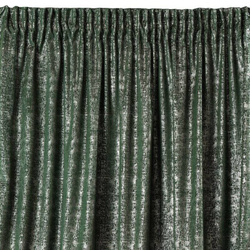 Zavjesa 140x270 na traci od mekog baršuna s nepravilnim srebrnim printom Cypr